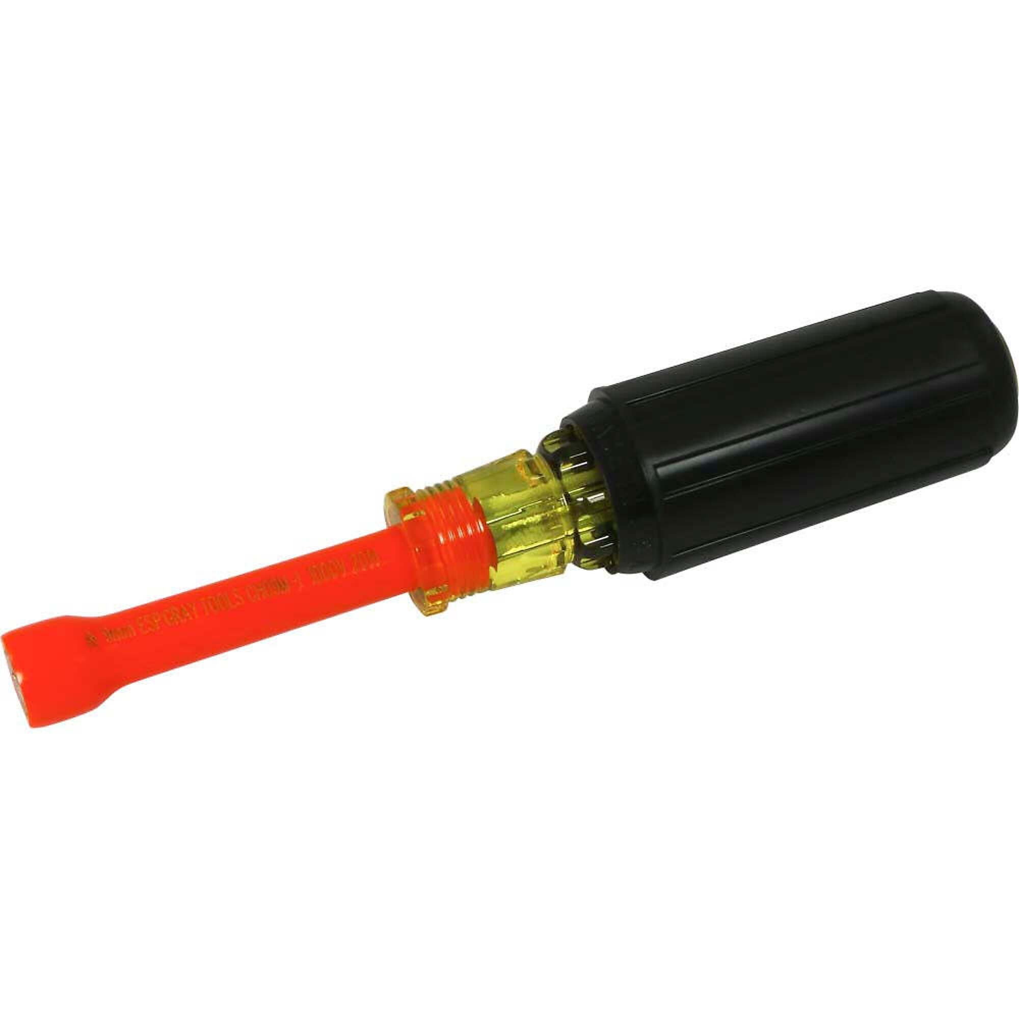 Gray Tools 9mm Nut Driver, 6" Long, 1000V Insulated